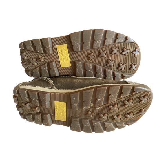 Vintage Rare Y2k Dr Martens Sporty Mary Jane Brown Tan Flats Shoes Size 6/36 - Picture 7 of 8